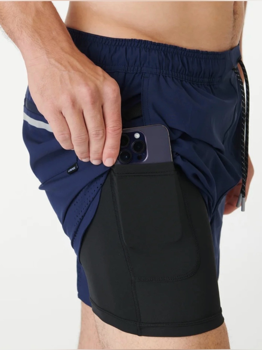 Legends Navy Shorts - Picture 4 of 14